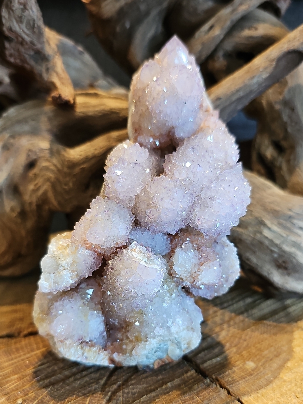 Sparkling Spirit Quartz Crystal Cluster